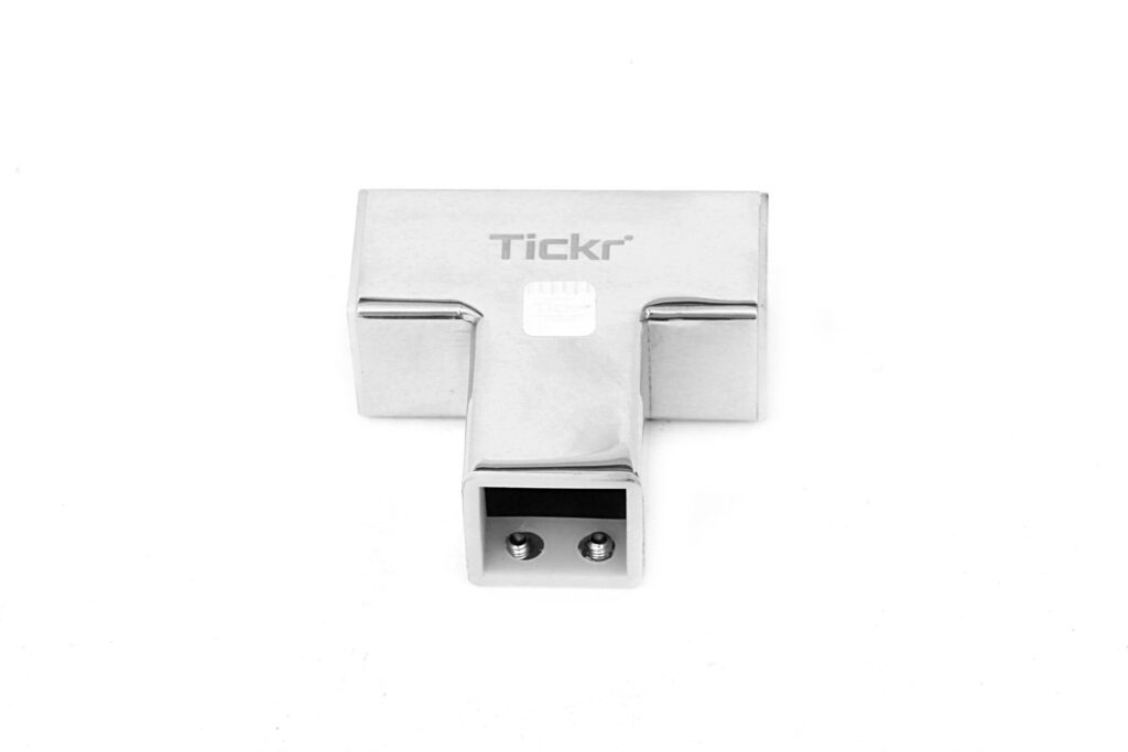 Tickr Tch 8463 Rod TO Rod Square T Connector