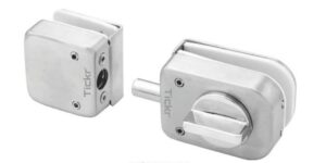 Tickr Tch 8568 Glass To Glass Lock(Bolt Lock)