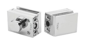 Tickr Tch 8566 Glass To Glass Lock(Bolt Lock)