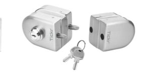 Tickr Tch 8564 Glass To Glass Lock ( Pin Lock)